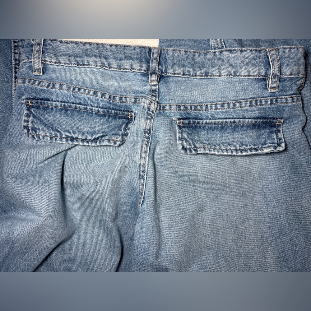 Zara Blue Wide Leg Jeans - Picture 5 of 5